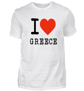 I love greece Gift
