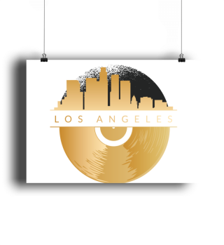 Los Angeles Poster & Leinwand 
