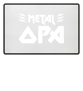 Metal Opa Familie Shirt Tasse Accessoire