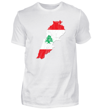 Libanon im krassen Used Look Grunge 