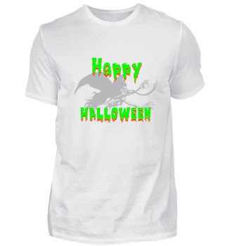 Halloween T-Shirt With Monsters 