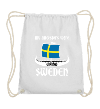 My Ancestors Were Vikings Sweden White 