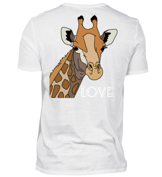 Giraffe Liebe Love Tier 