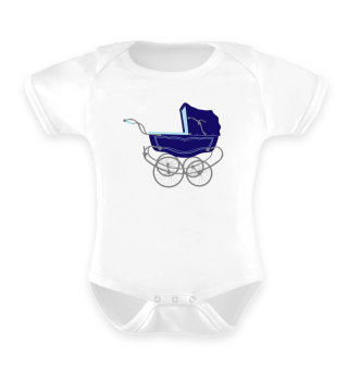 Blue Baby Cart