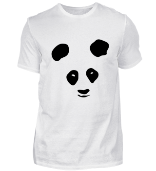 Panda Bären Gesicht Geschenk
