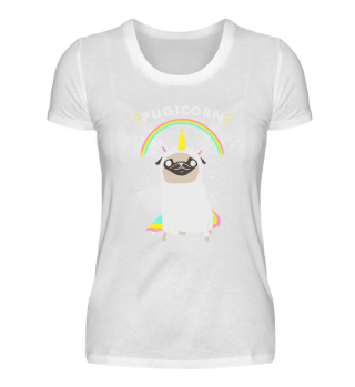 Pugicorn Unicorn Pug Gift
