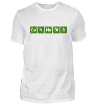Cannabis Periodic Table Funny Science