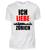 Meine Stadt T-Shirt ich liebe Zürich
