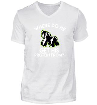 Vegan Gorilla Protein T shirt