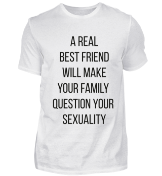 Best Friend BFF Funny Quote Gift 