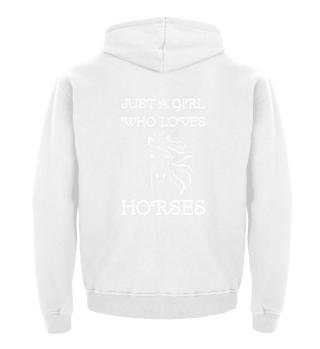 Just A Girl Who Loves Horses Lover Woman
