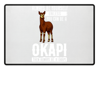 Save The Okapi Giraffe Gift African