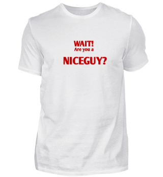 Niceguy Internet Meme Shirt für Nerds