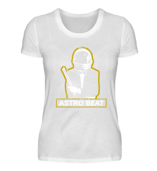 Astronauten Schlagzeuger Tshirt Geschenk