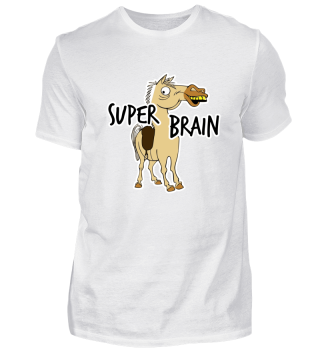 Crazy super brain horse as a gift