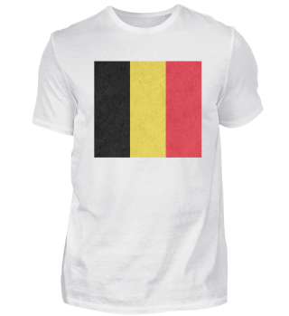 Belgien Flagge Design Motiv Geschenkidee