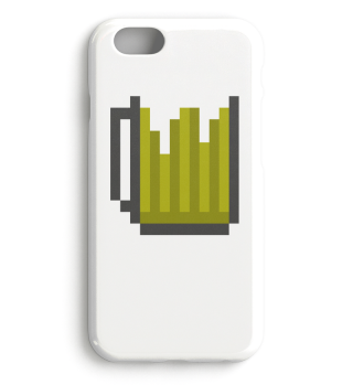 Bier Krug Geschenk Idee Pixel