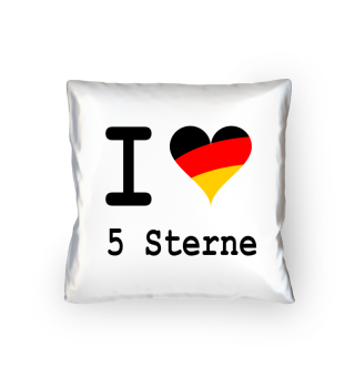 I Love 5 Sterne Deutschland Fussball Fan