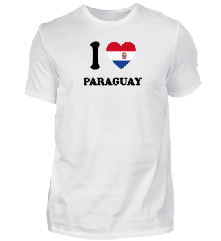 i love home land geschenk PARAGUAY