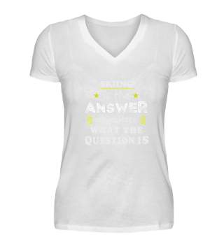 Skiing Funny Saying Cool Sport Gift