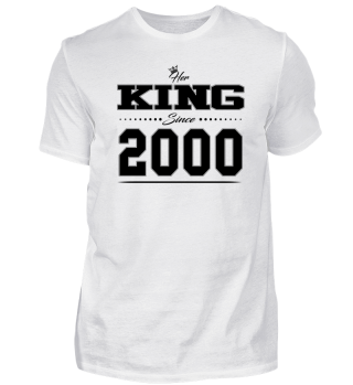 2000 Her King since geschenk partner 