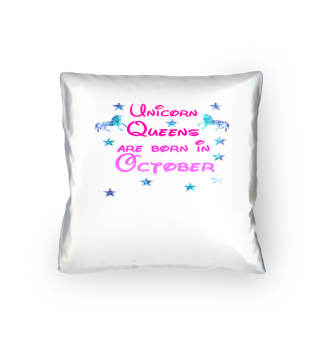 Unicorn Queens born in October Einhorn