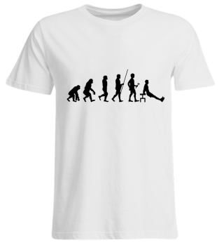 Evolution zum Sportler - T-Shirt