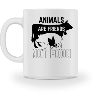 Tiere sind Freunde nicht essen Geschenk