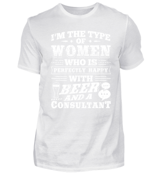 Funny Consultant Shirt I'm The Type