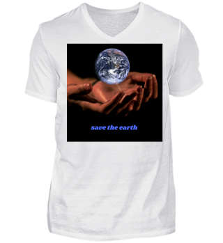 Erde Hände T-Shirt