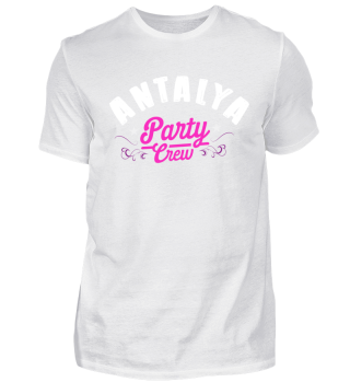 Antalya Party Crew JGA Shirt