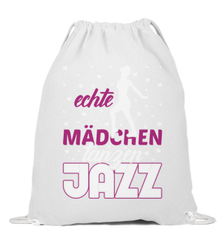Echte Mädchen tanzen Jazz