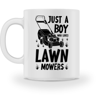 Hilarious Just A Man Who Loves Lawn Mowers Garden Enthusiast Humorous Landscaping Horticulture Truck-Farming