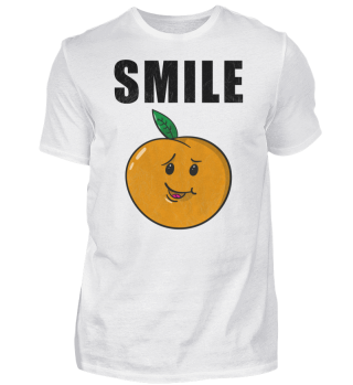 Freundliche Orange smile