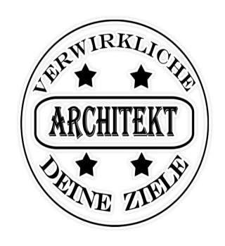 AUFKLEBER Architekt
