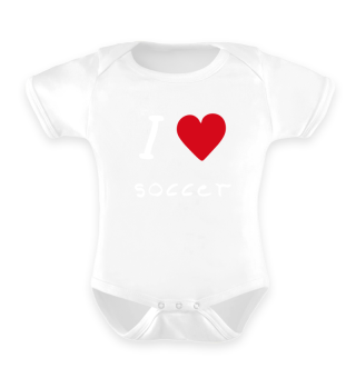 I love soccer, Geschenk, Geschenkidee