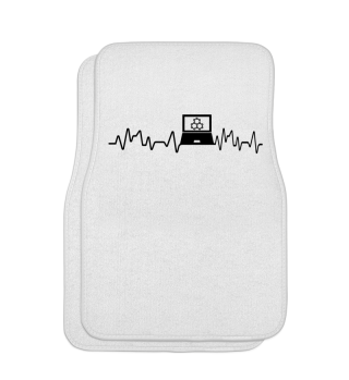 Heartbeat Computerwissenschaft-T-Shirt