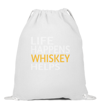 WHISKEY / ALCOHOL / DRINKING : Whiskey helps