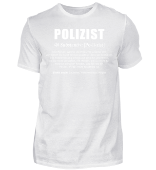 Polizist substantiv / Polizei