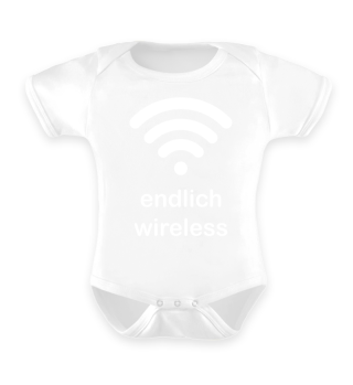 Endlich Wireless Lustiges Babybody