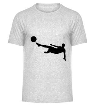 Fussball Volley Schuss T-Shirt