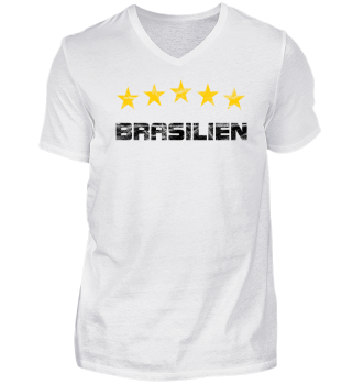  5 Sterne Vintage - Fußball Brasilien 