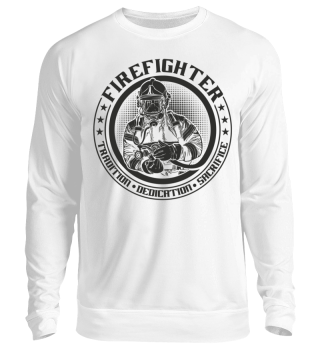 Firefighter Performance Sweater Black