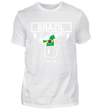 Brazil Soccer Team Dabbing Fan Shirt