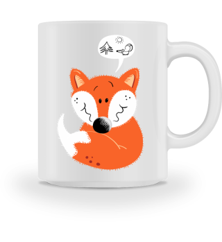 Cute Wild Fox Cartoon I Foxes Animals