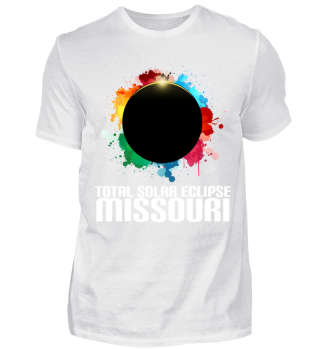 Colorful Total Solar Eclipse Missouri