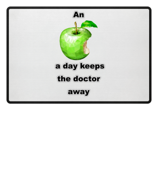 An apple a day kepps the doctor away