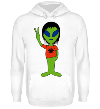 Peace Alien - Marijuana Friend