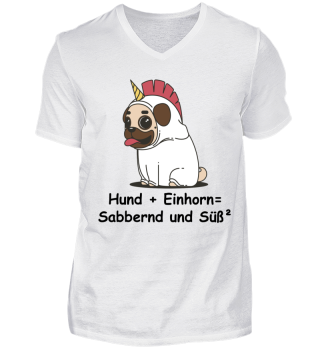 Hund + Einhorn = Sabbernd und Süß²