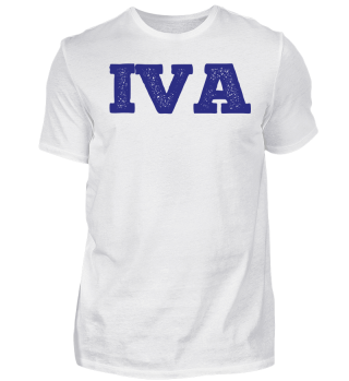 Shirt mit IVA Druck.